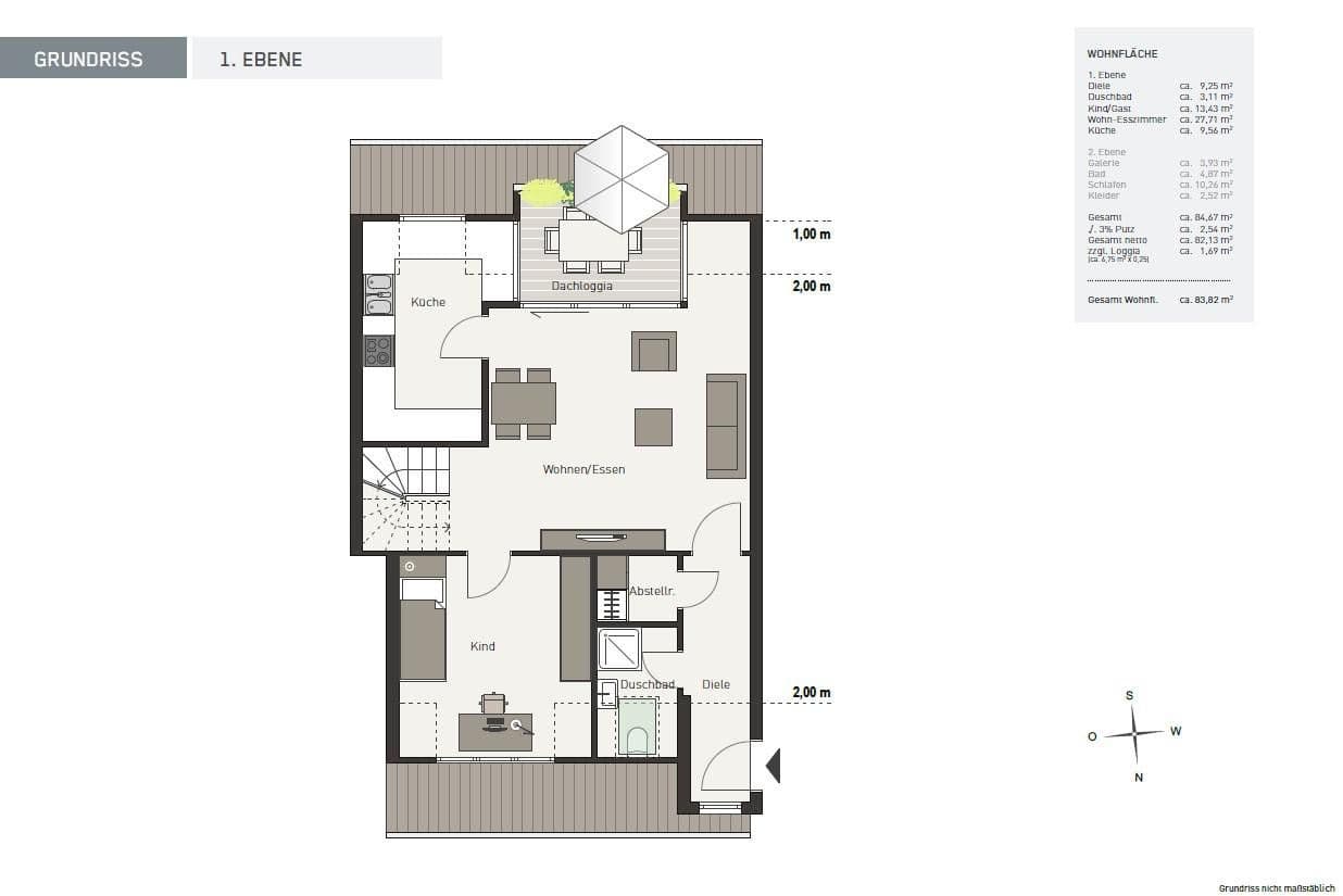 2 bedroom with open-plan kitchen flat to rent, 84 m², Leinfelden-Echterdingen, Baden-Württemberg 2 bedroom with open-plan kitchen flat to rent, 84 m², Leinfelden-Echterdingen, Baden-Württemberg