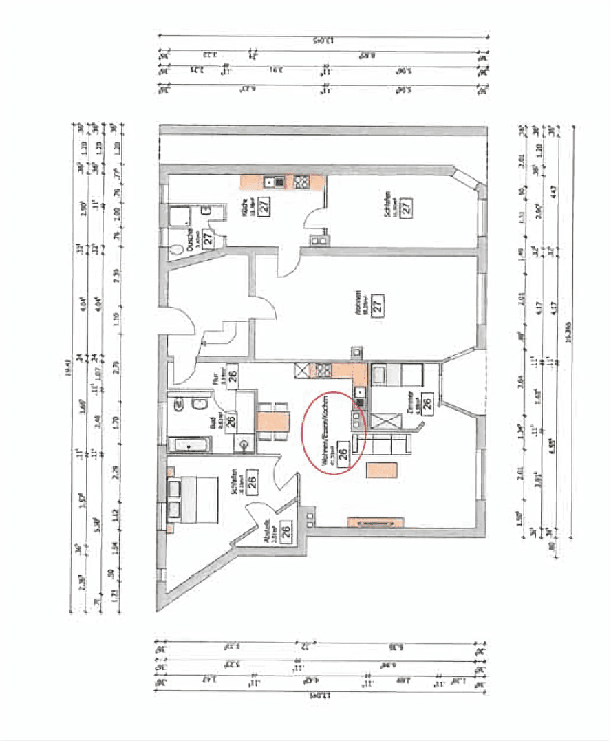 3 bedroom flat for sale, 81 m², Hanauer Vorstadt 13, Hanau, Hesse 3 bedroom flat for sale, 81 m², Hanauer Vorstadt 13, Hanau, Hesse