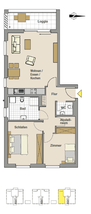 3 bedroom flat for sale, 81 m², Schweinfurt, Bavaria 3 bedroom flat for sale, 81 m², Schweinfurt, Bavaria