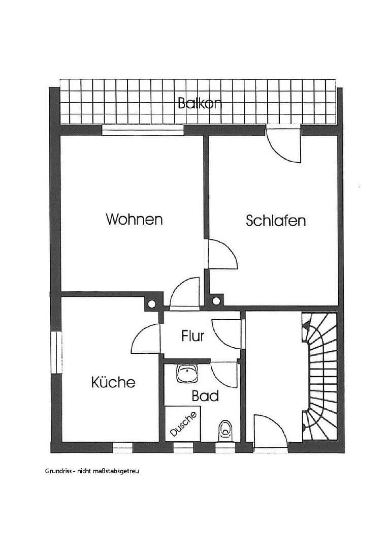 2 bedroom flat to rent, 54 m², Buchenweg 6, Germaringen, Bavaria 2 bedroom flat to rent, 54 m², Buchenweg 6, Germaringen, Bavaria