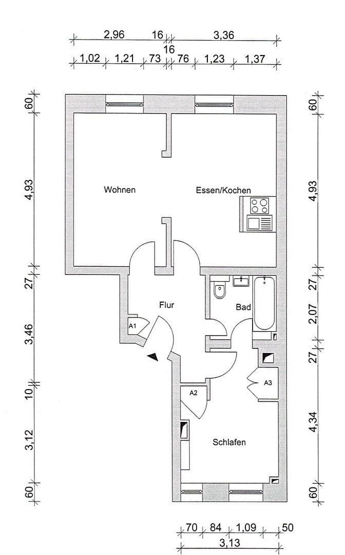 1 bedroom with open-plan kitchen flat for sale, 54 m², Frankfurt, Hesse 1 bedroom with open-plan kitchen flat for sale, 54 m², Frankfurt, Hesse