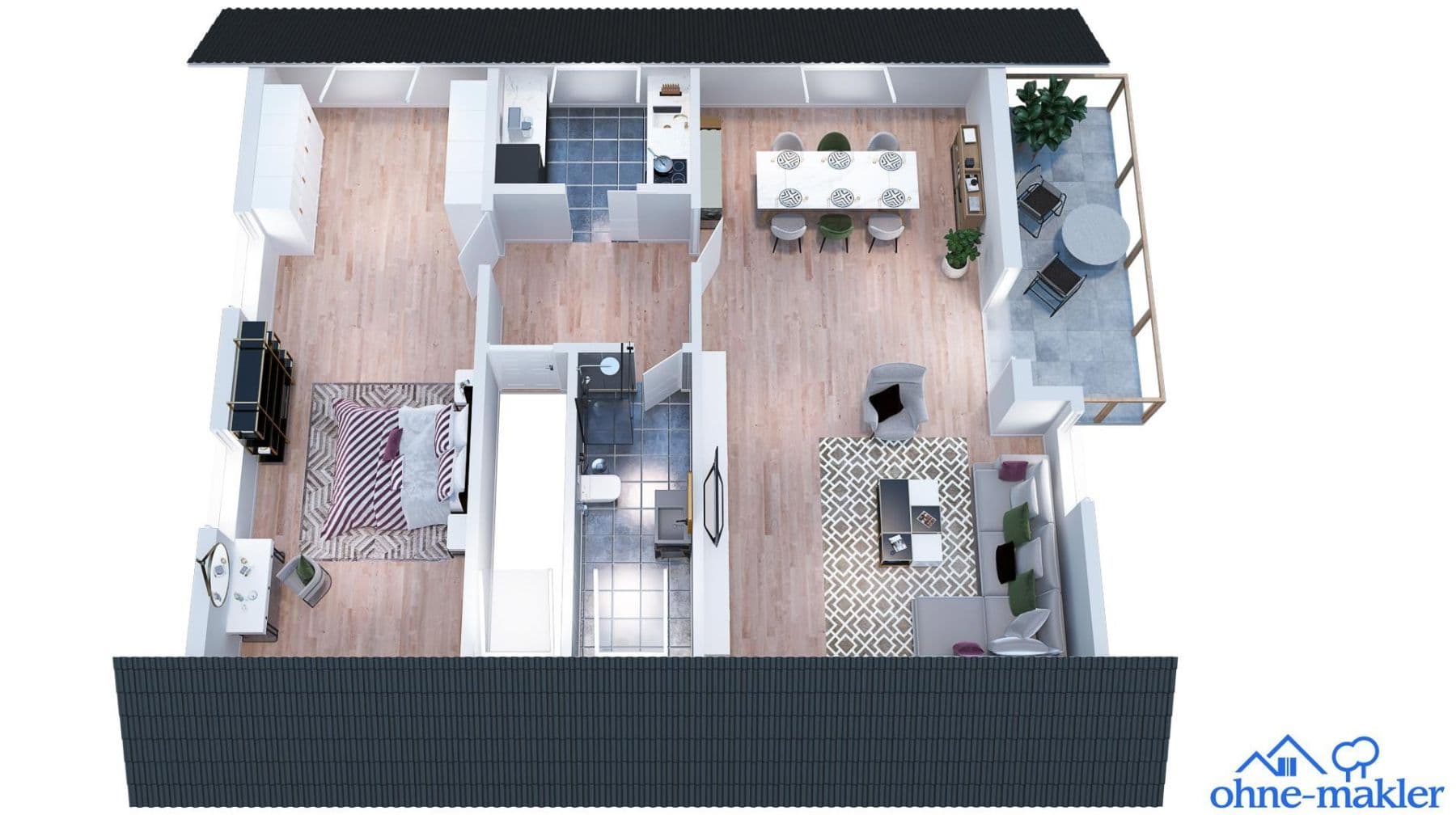 2 bedroom flat to rent, 78 m², Brombachtal, Hesse 2 bedroom flat to rent, 78 m², Brombachtal, Hesse