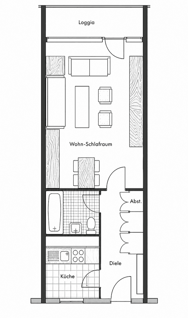 1 bedroom flat for sale, 44 m², Bonn, North Rhine-Westphalia 1 bedroom flat for sale, 44 m², Bonn, North Rhine-Westphalia