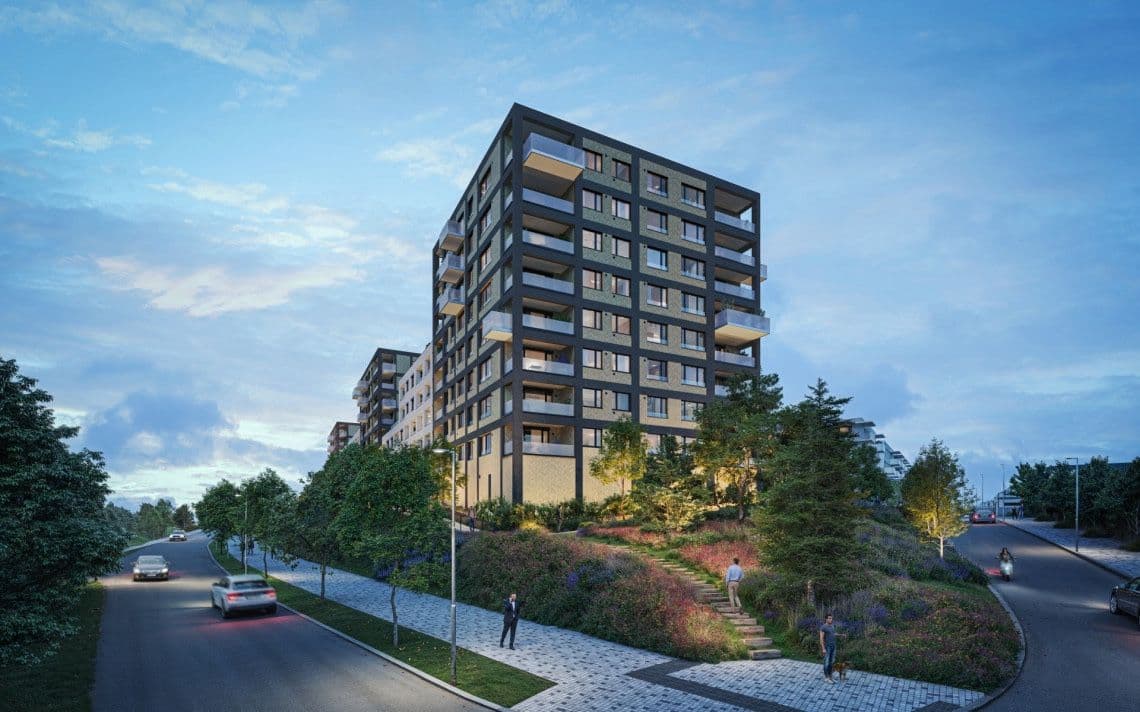 2 bedroom flat for sale, 53 m², Bessemerova, Prague, Prague 2 bedroom flat for sale, 53 m², Bessemerova, Prague, Prague