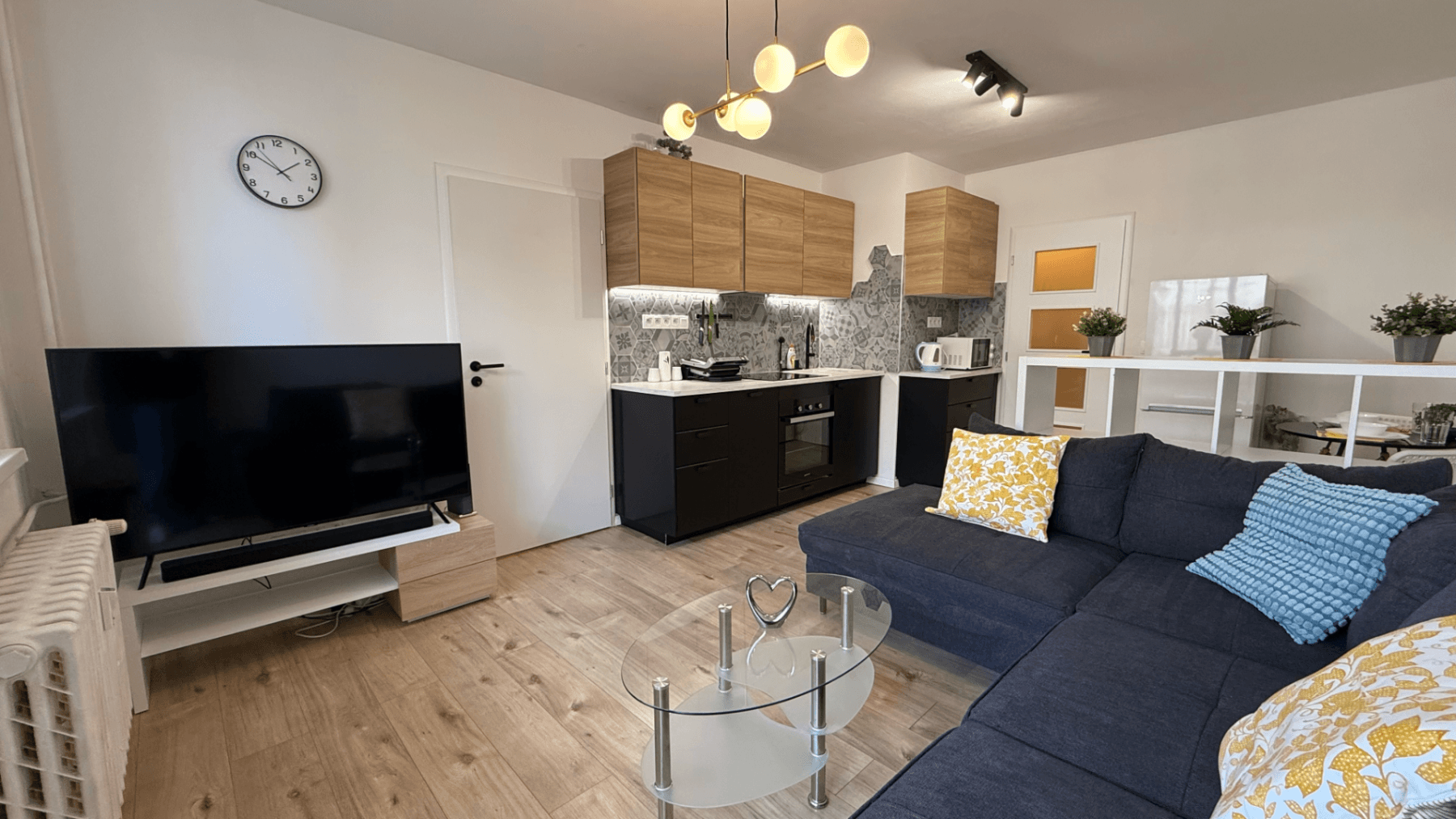 1 bedroom with open-plan kitchen flat for sale, 54 m², Podvinný mlýn, Prague, Prague 1 bedroom with open-plan kitchen flat for sale, 54 m², Podvinný mlýn, Prague, Prague
