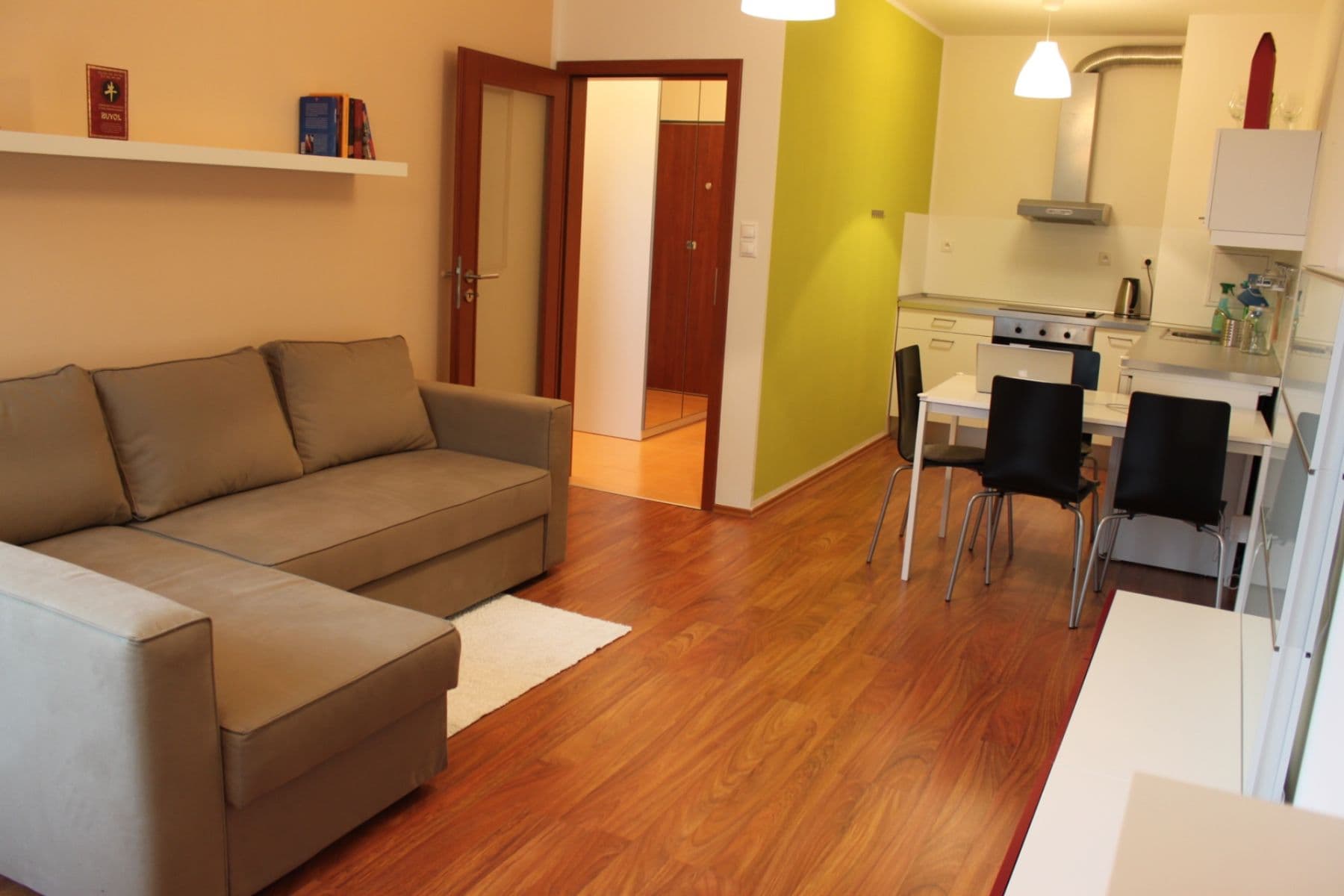 1 bedroom with open-plan kitchen flat to rent, 49 m², Babická, Prague, Prague 1 bedroom with open-plan kitchen flat to rent, 49 m², Babická, Prague, Prague