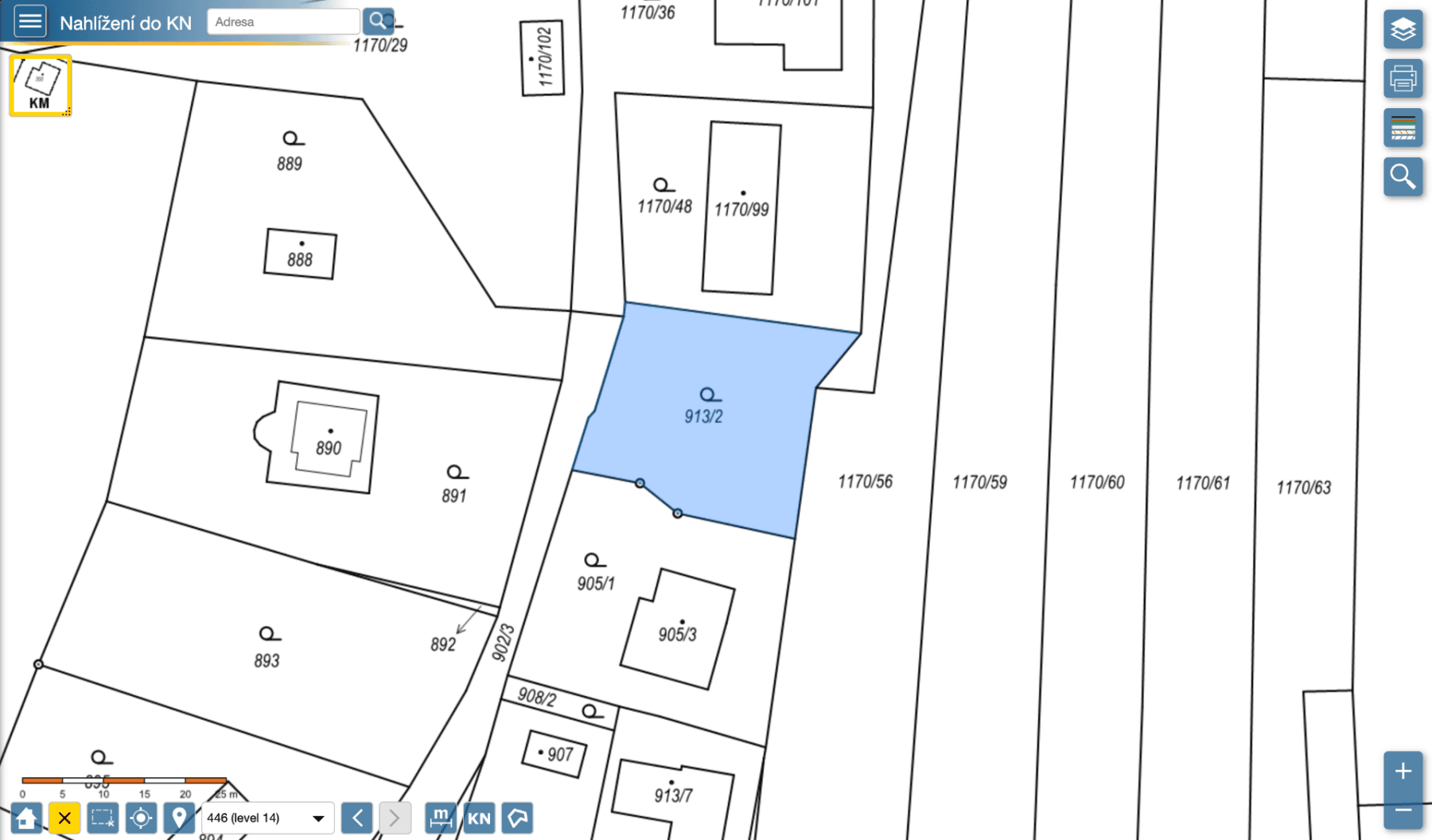 plot for sale, 642 m², K Zámku, Hlásná Třebaň, Středočeský Region plot for sale, 642 m², K Zámku, Hlásná Třebaň, Středočeský Region