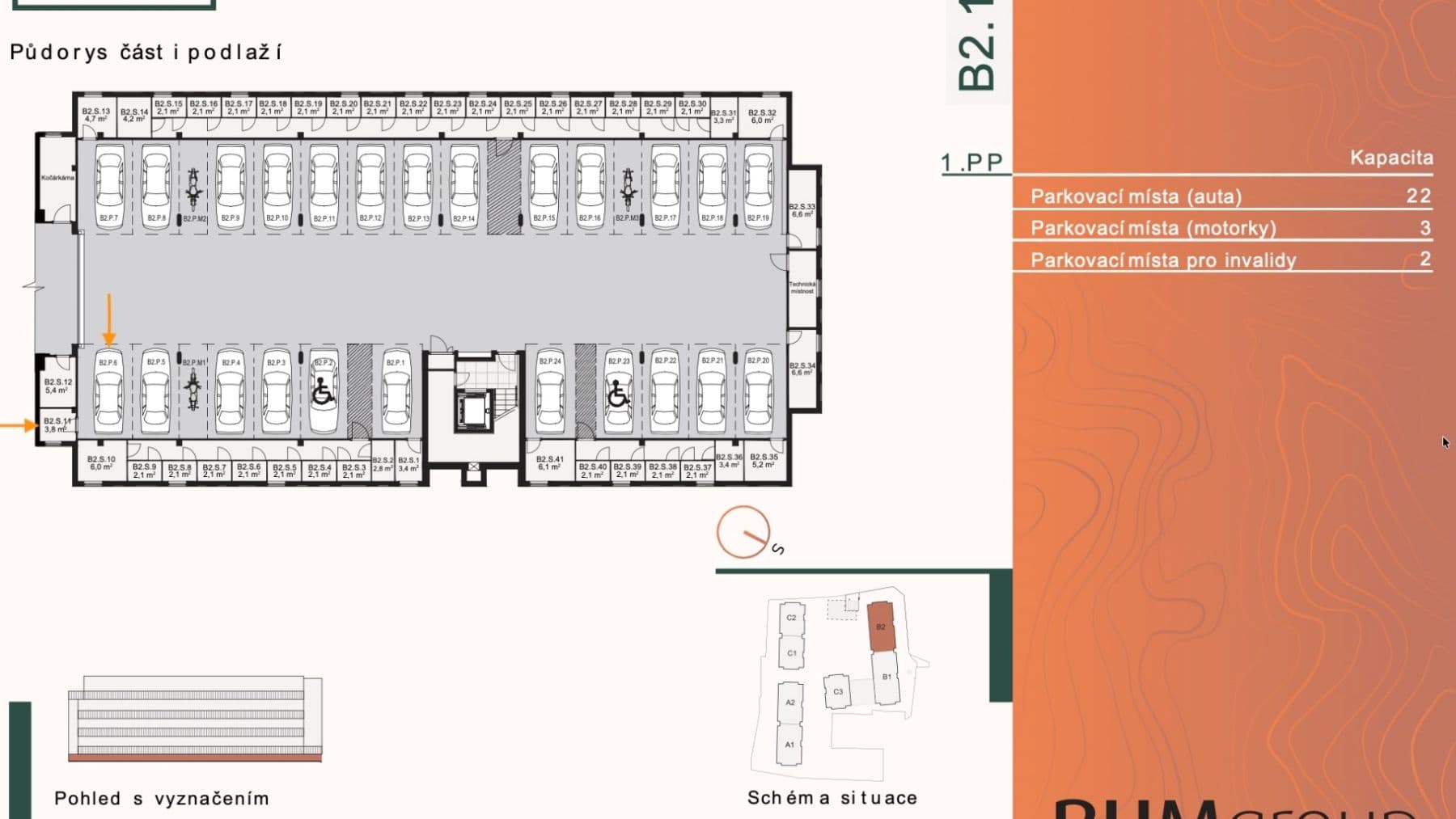 1 bedroom with open-plan kitchen flat to rent, 50 m², Ke křížku, Kladno, Středočeský Region 1 bedroom with open-plan kitchen flat to rent, 50 m², Ke křížku, Kladno, Středočeský Region
