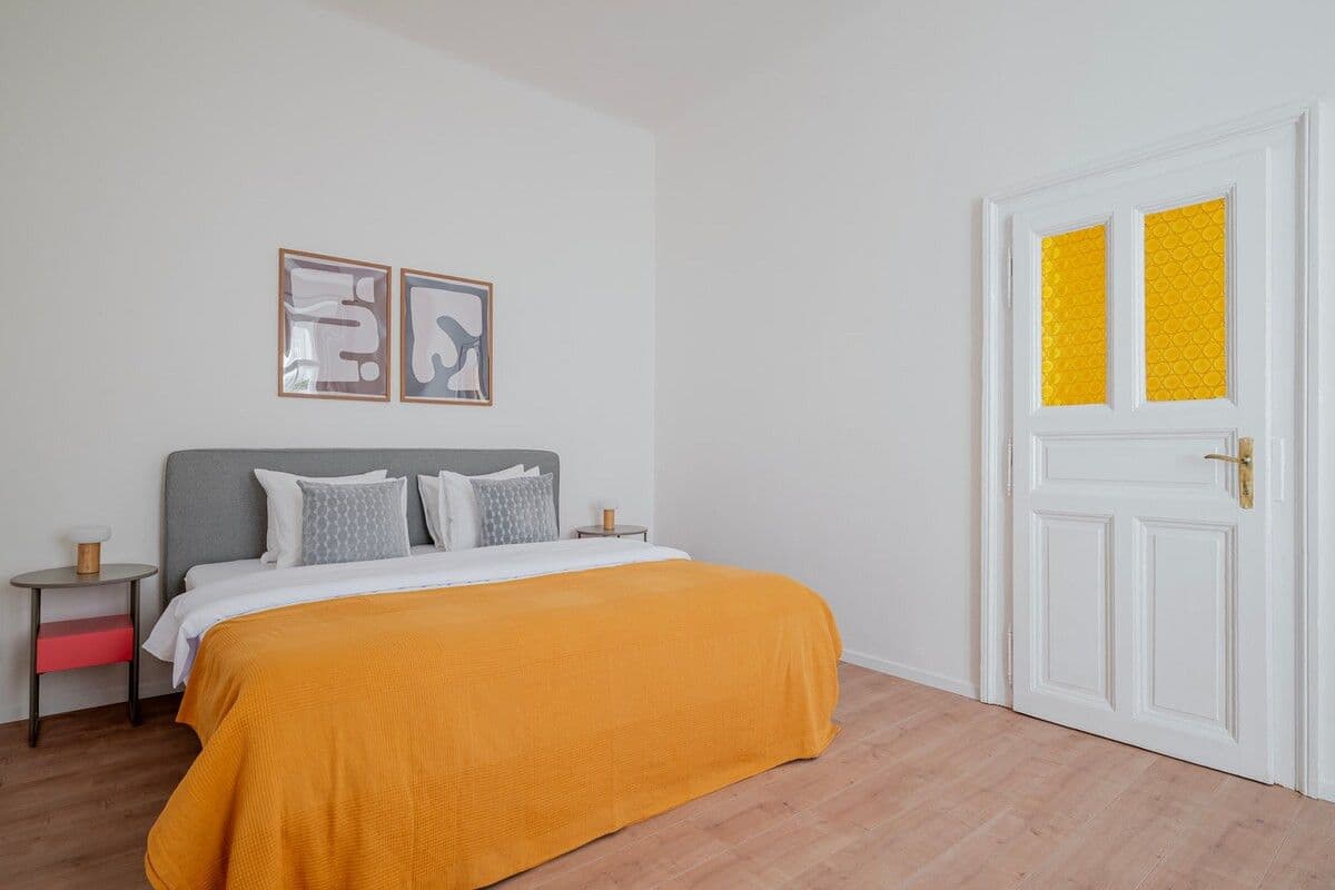 flat to rent, 50 m², Kubelíkova, Prague, Prague flat to rent, 50 m², Kubelíkova, Prague, Prague