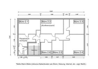 office to rent, 21 m², Hans-Böckler-Str. 13, Langenfeld (Rheinland), North Rhine-Westphalia office to rent, 21 m², Hans-Böckler-Str. 13, Langenfeld (Rheinland), North Rhine-Westphalia