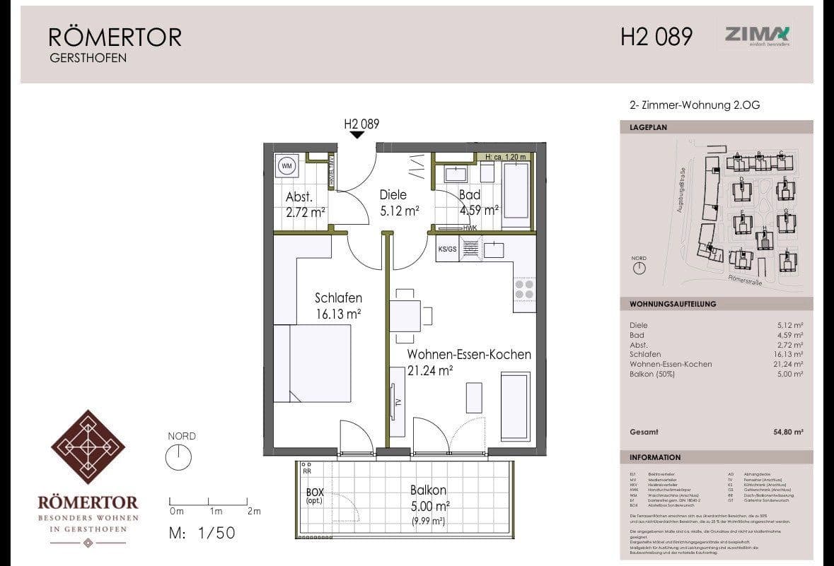 2 bedroom flat for sale, 55 m², Gersthofen, Bavaria 2 bedroom flat for sale, 55 m², Gersthofen, Bavaria