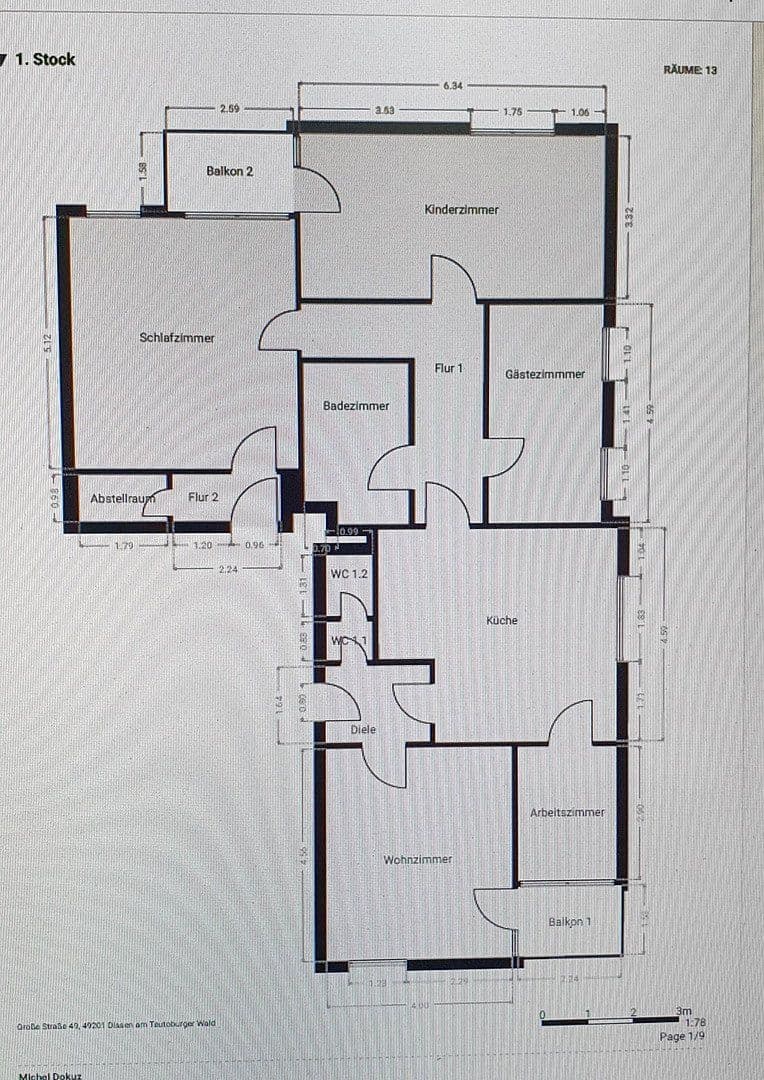 5 bedroom flat for sale, 130 m², Große Straße 49, Dissen, Lower Saxony 5 bedroom flat for sale, 130 m², Große Straße 49, Dissen, Lower Saxony