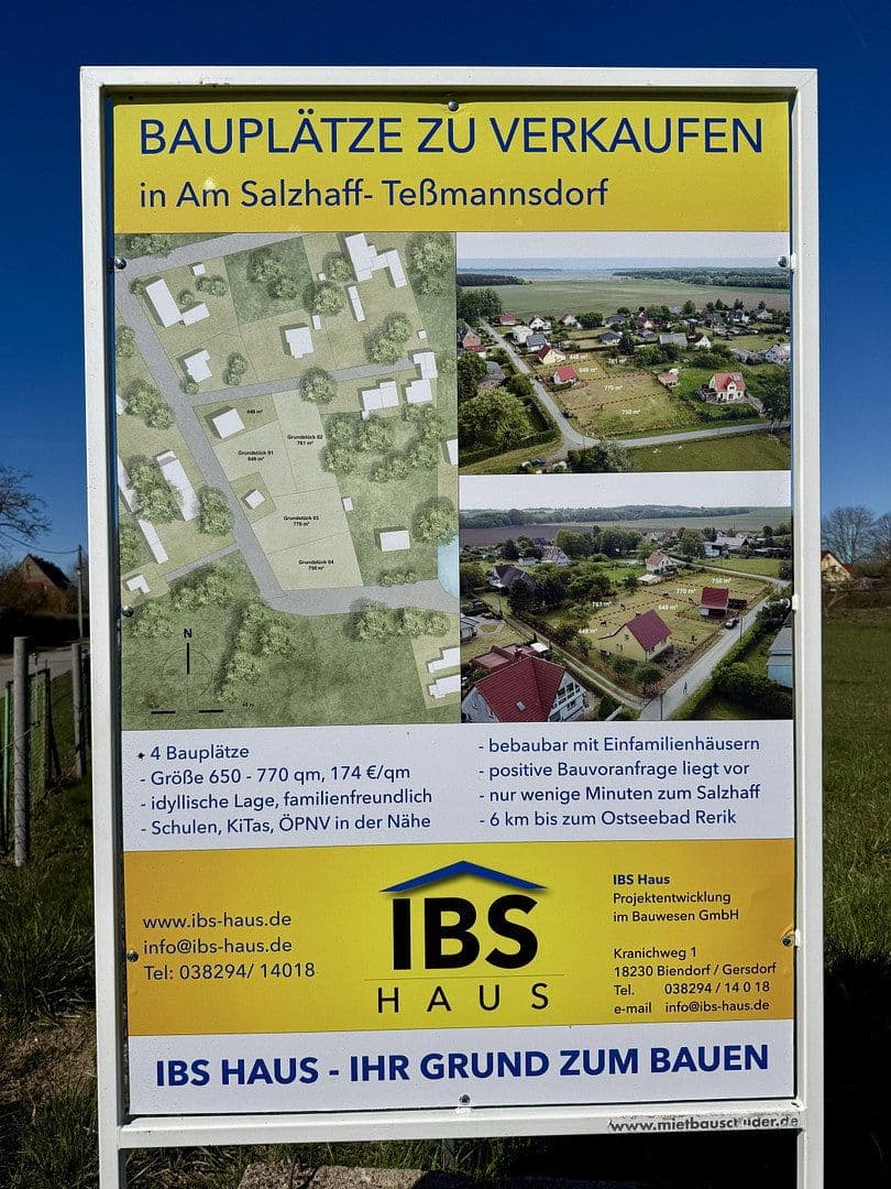 plot for sale, 573 m², Zum Haff, Am Salzhaff, Mecklenburg-Vorpommern plot for sale, 573 m², Zum Haff, Am Salzhaff, Mecklenburg-Vorpommern