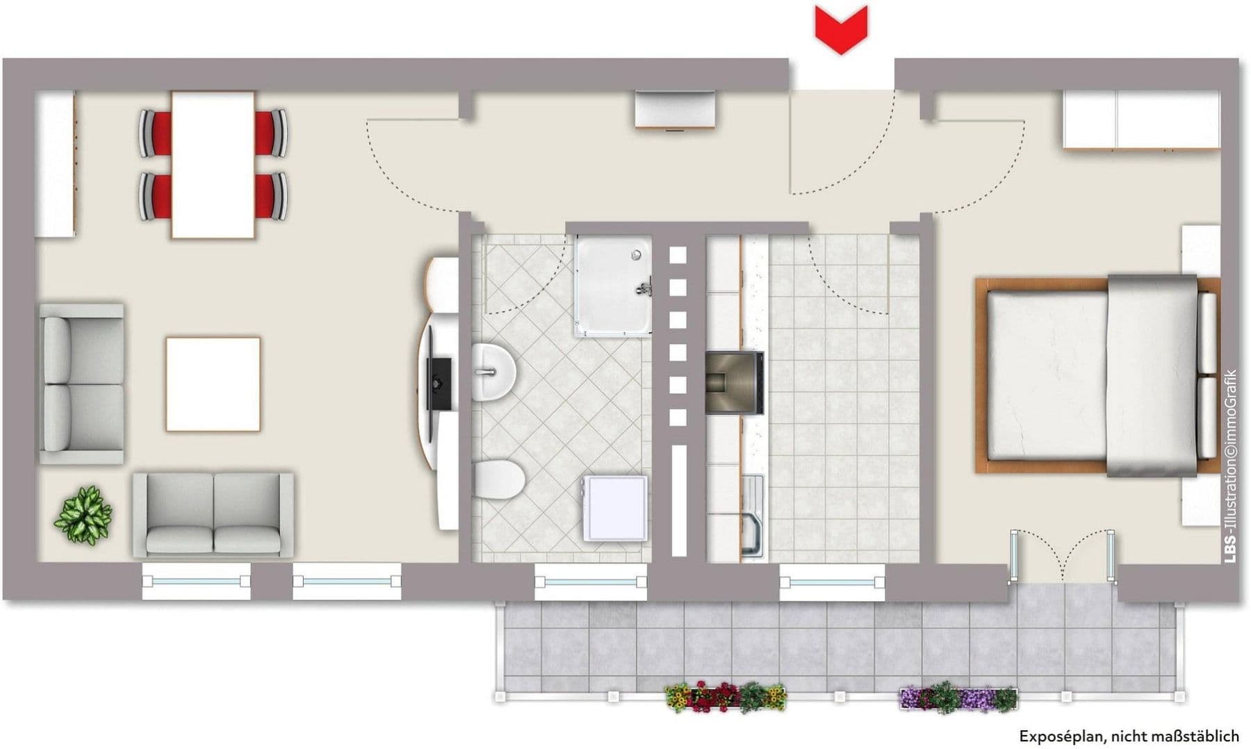 2 bedroom flat to rent, 50 m², Dechant-Plein-Straße 7, Koblenz, Rhineland-Palatinate 2 bedroom flat to rent, 50 m², Dechant-Plein-Straße 7, Koblenz, Rhineland-Palatinate