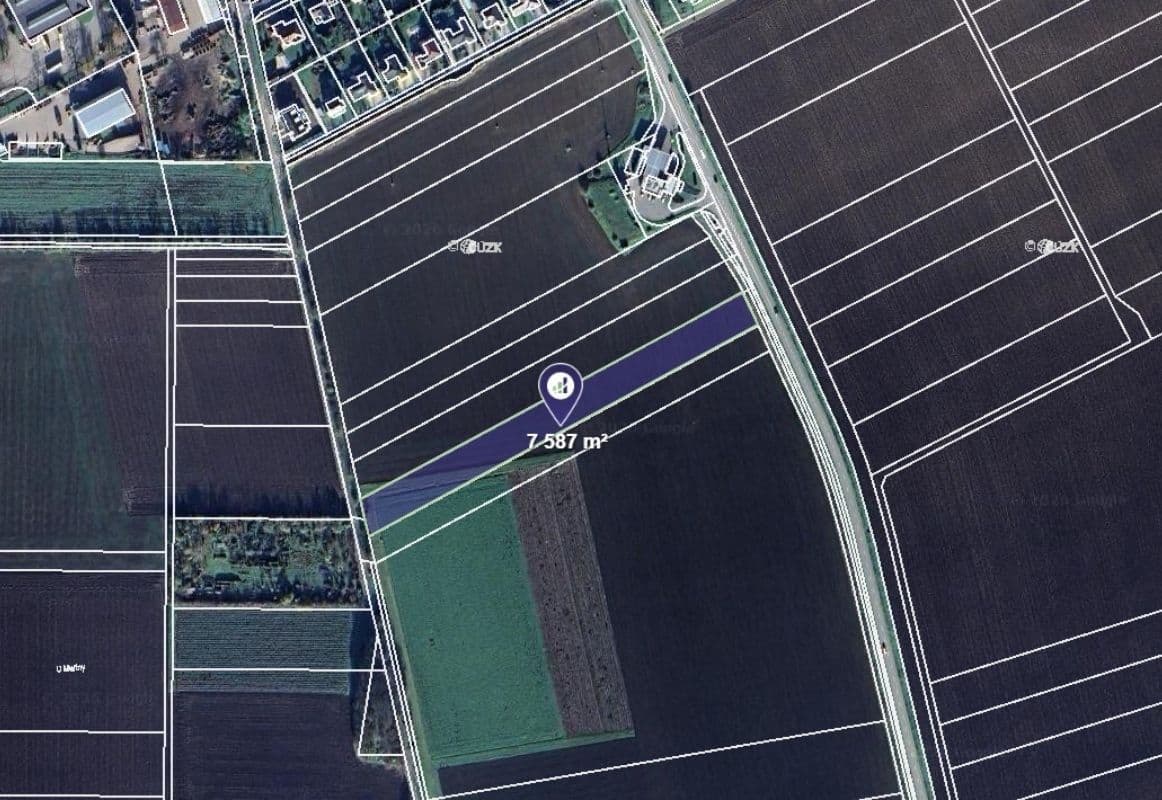plot for sale, 12,223 m², Holešov, Zlínský Region plot for sale, 12,223 m², Holešov, Zlínský Region