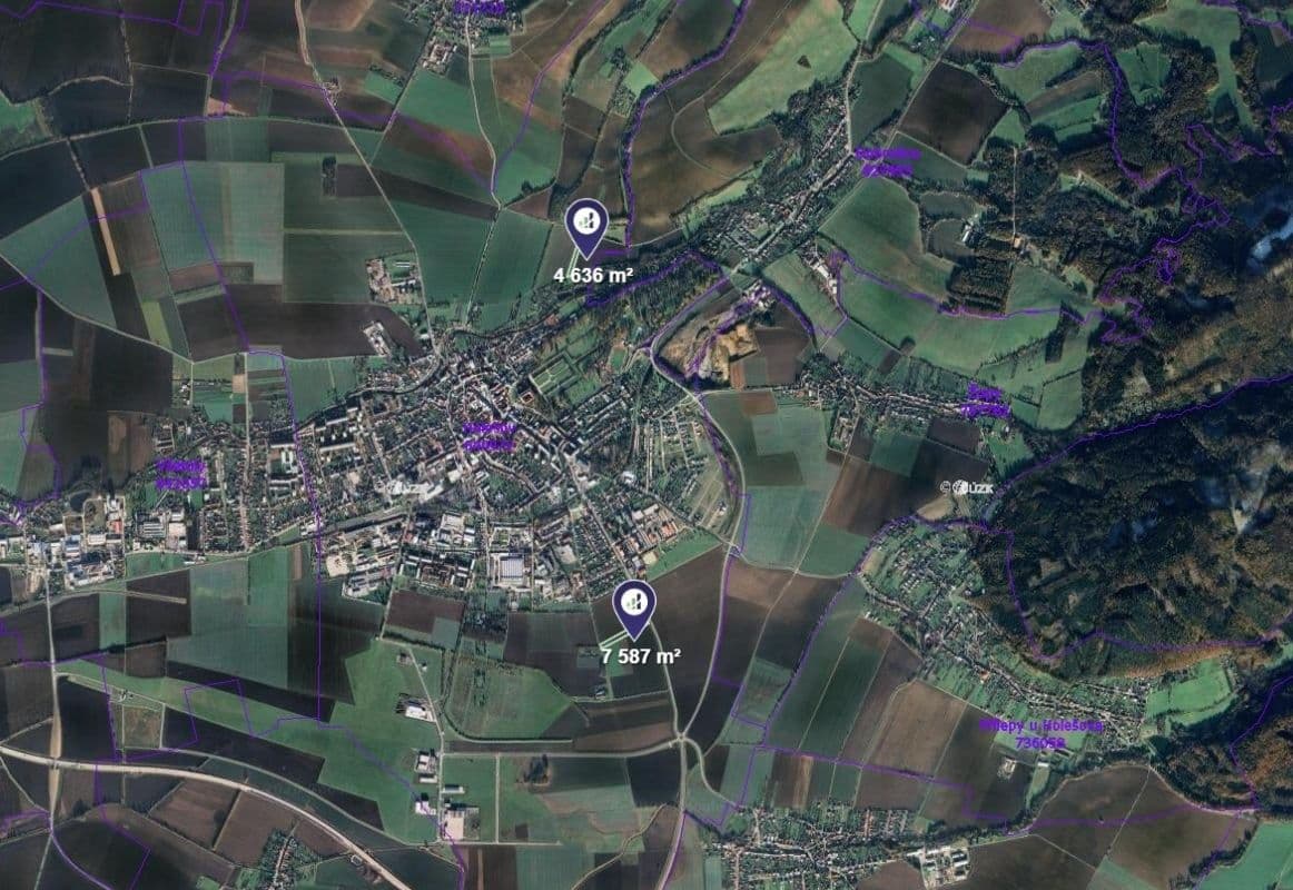 plot for sale, 12,223 m², Holešov, Zlínský Region plot for sale, 12,223 m², Holešov, Zlínský Region
