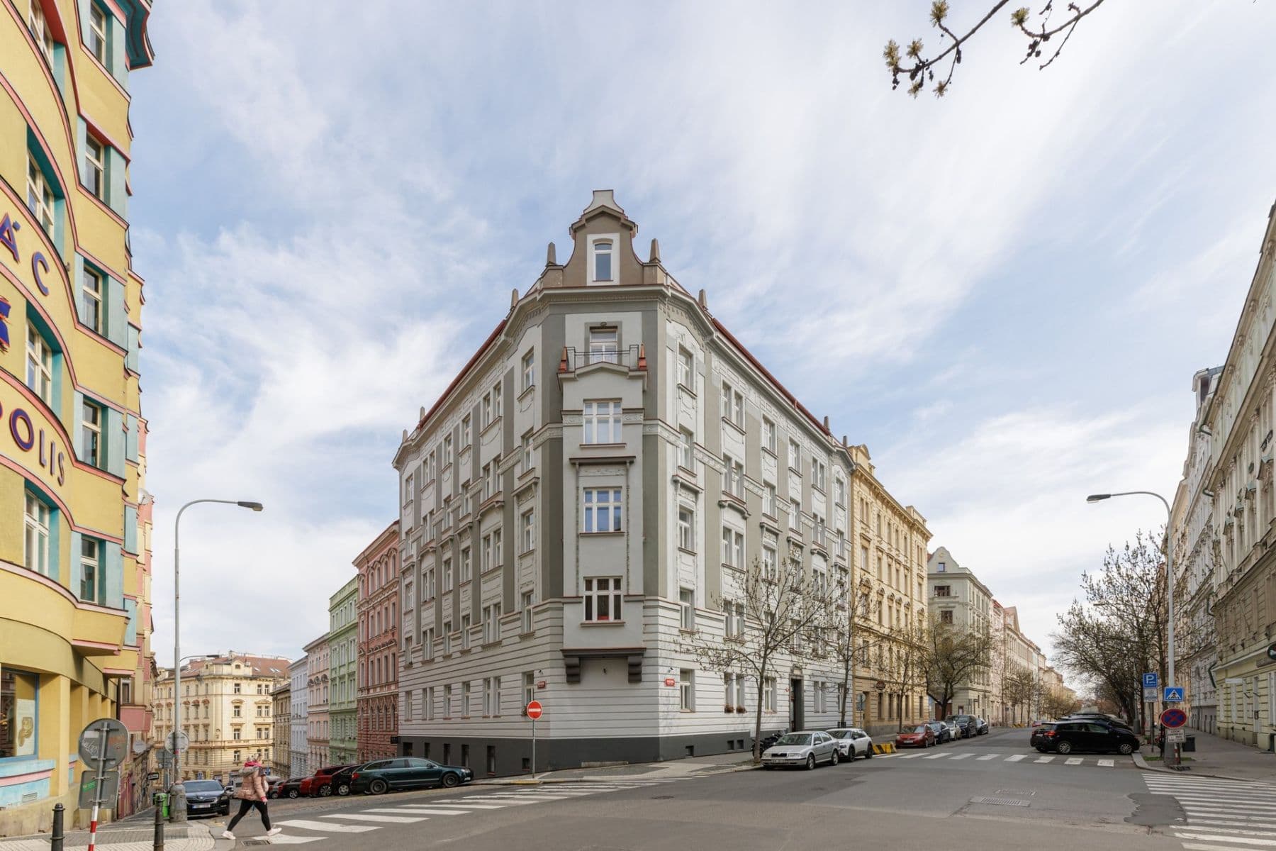 1 bedroom with open-plan kitchen flat to rent, 43 m², Kubelíkova, Prague, Prague 1 bedroom with open-plan kitchen flat to rent, 43 m², Kubelíkova, Prague, Prague