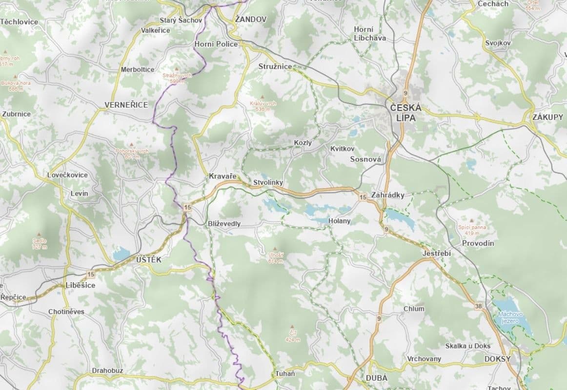plot for sale, 2,026 m², Kravaře, Liberecký Region plot for sale, 2,026 m², Kravaře, Liberecký Region