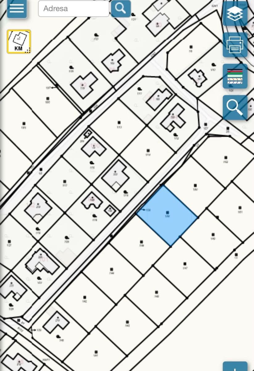 plot for sale, 1,116 m², Turovec, Jihočeský Region plot for sale, 1,116 m², Turovec, Jihočeský Region
