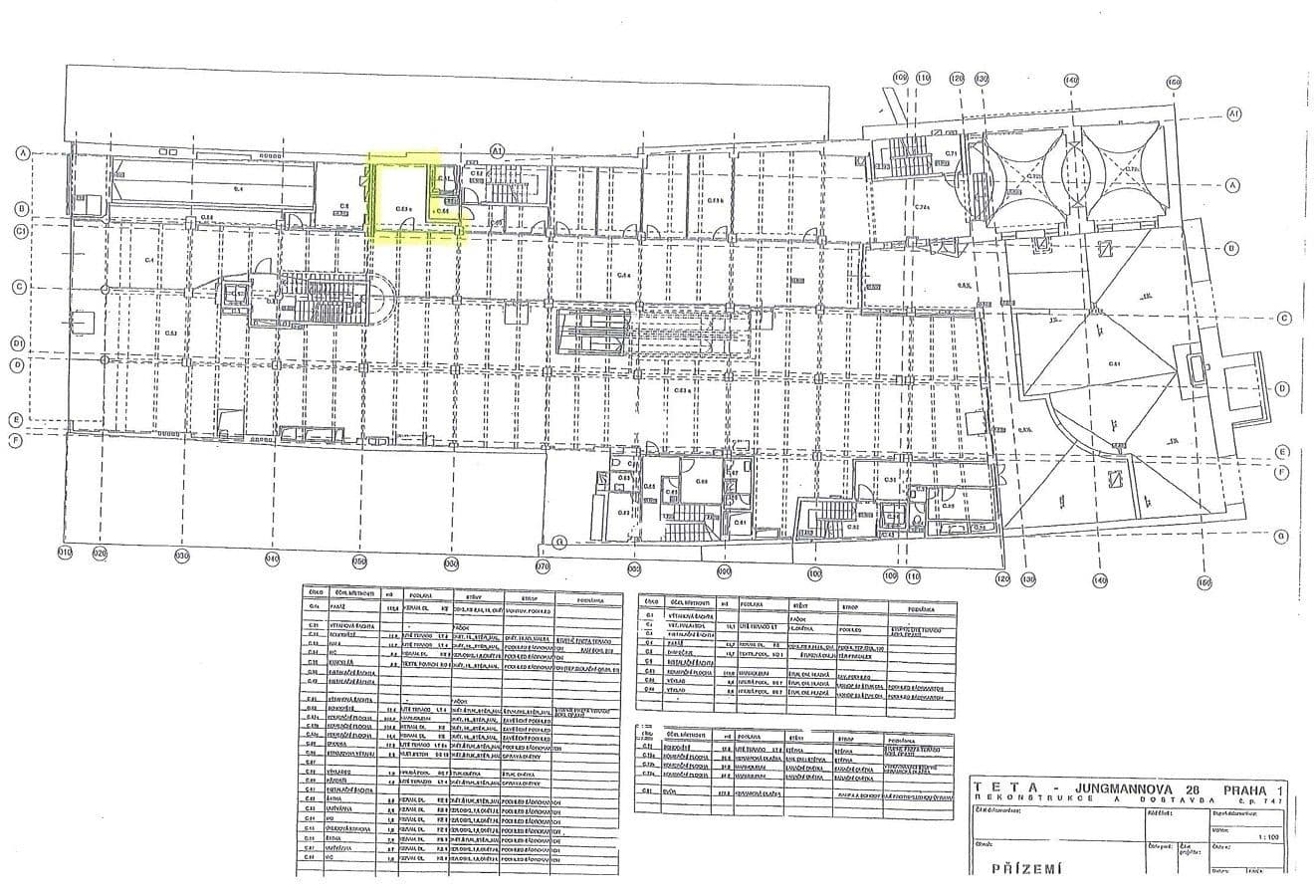 non-residential property to rent, 14 m², Jungmannova, Prague, Prague non-residential property to rent, 14 m², Jungmannova, Prague, Prague