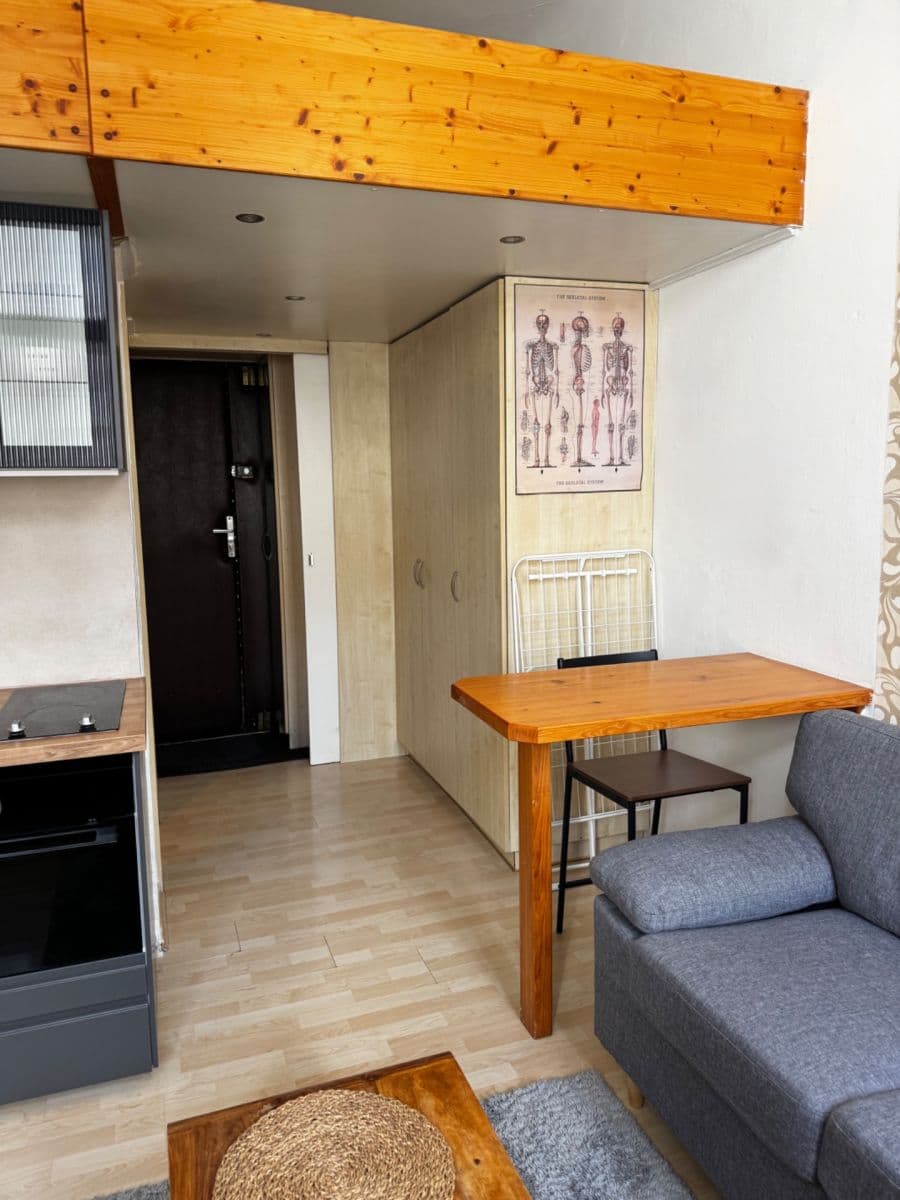 Studio flat to rent, 22 m², Na Žertvách, Prague, Prague Studio flat to rent, 22 m², Na Žertvách, Prague, Prague
