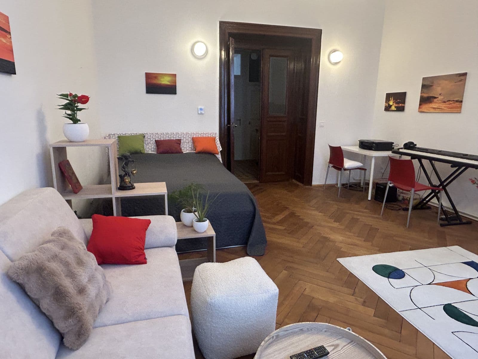 flat to rent, 57 m², Lužická, Prague, Prague flat to rent, 57 m², Lužická, Prague, Prague