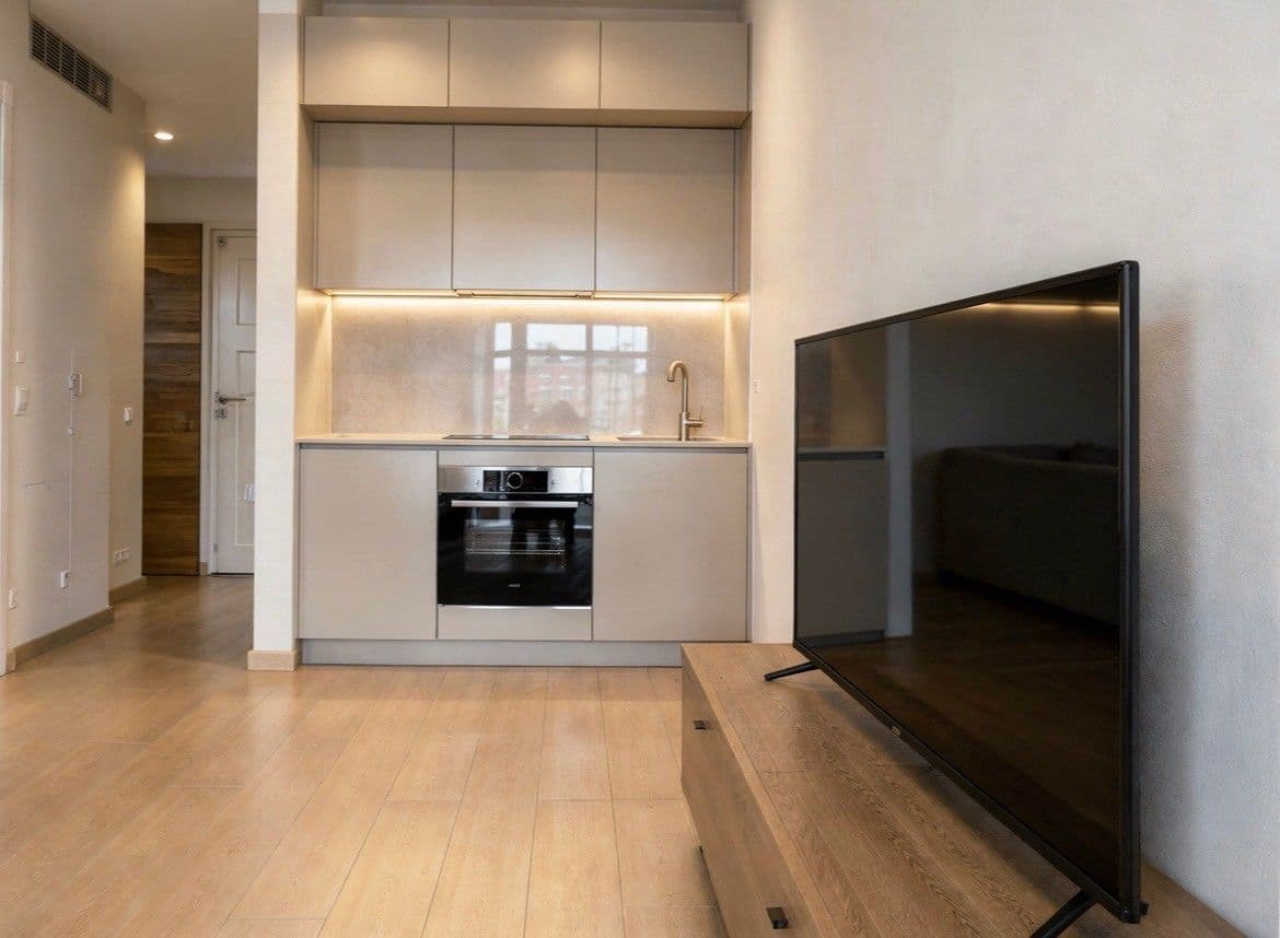 1 bedroom with open-plan kitchen flat to rent, 40 m², Sokolovská, Prague, Prague 1 bedroom with open-plan kitchen flat to rent, 40 m², Sokolovská, Prague, Prague