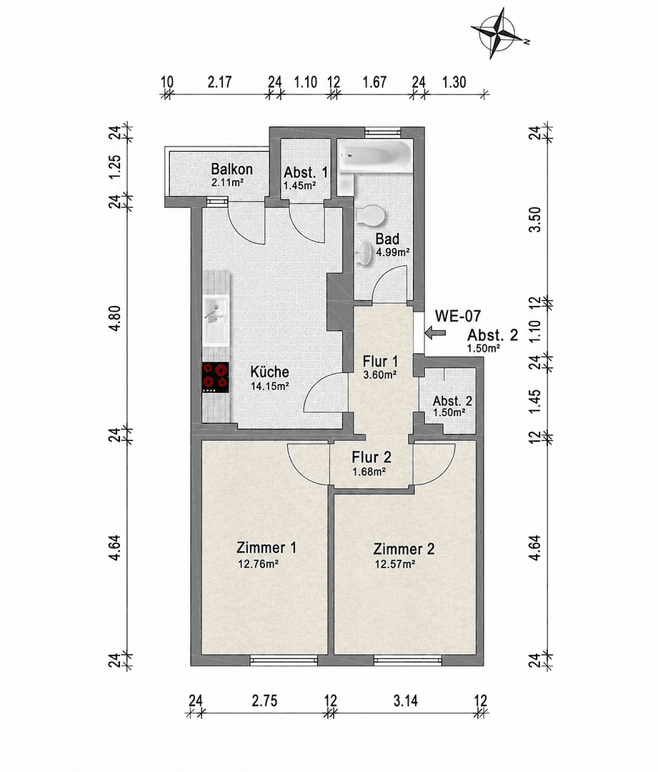 1 bedroom with open-plan kitchen flat for sale, 55 m², Düsseldorf, North Rhine-Westphalia 1 bedroom with open-plan kitchen flat for sale, 55 m², Düsseldorf, North Rhine-Westphalia