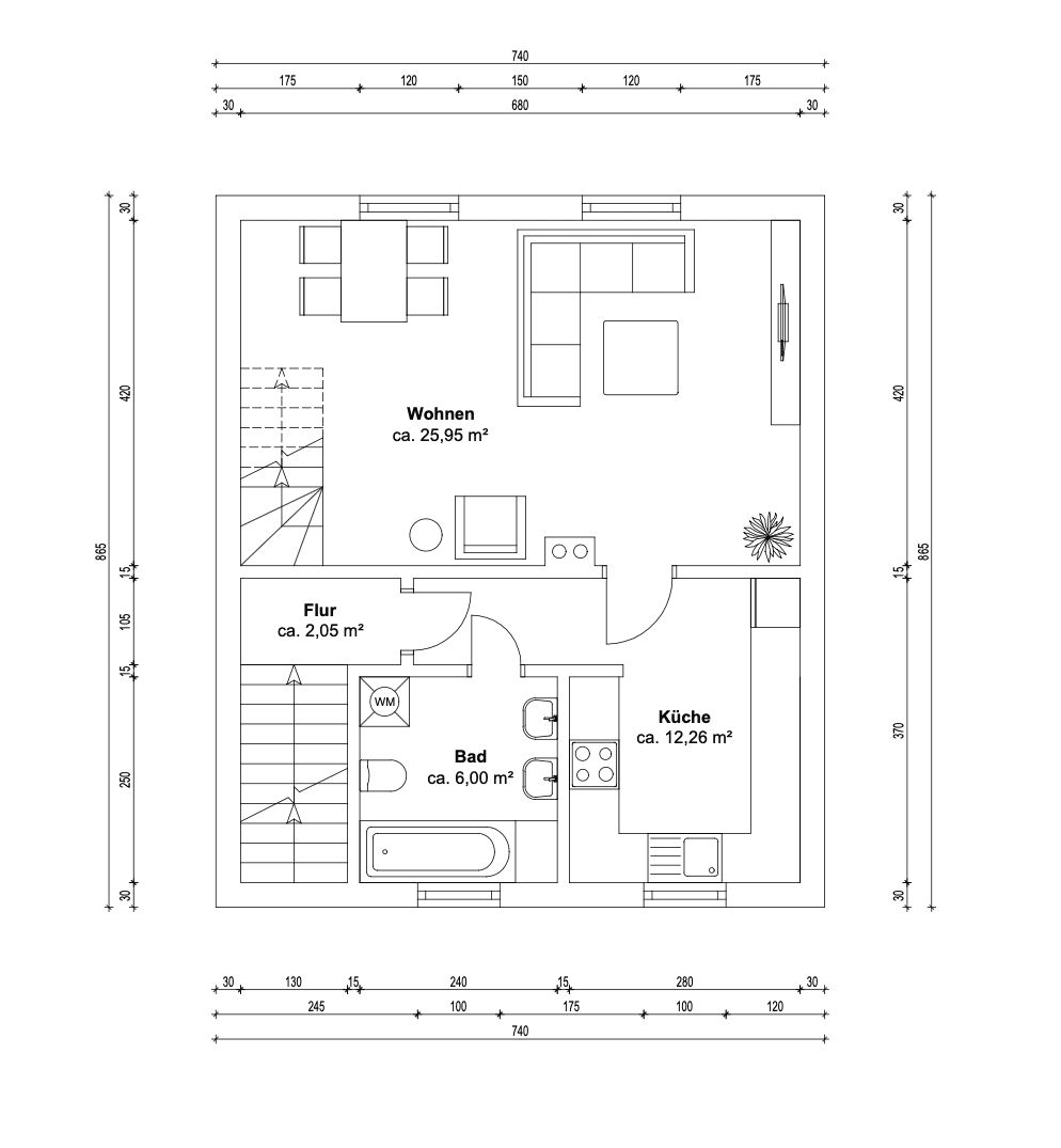 1 bedroom with open-plan kitchen flat for sale, 68 m², Neu-Isenburg, Hesse 1 bedroom with open-plan kitchen flat for sale, 68 m², Neu-Isenburg, Hesse