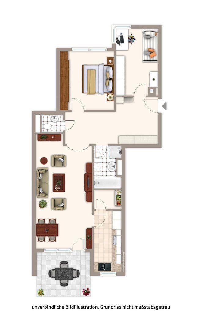 2 bedroom with open-plan kitchen flat for sale, 83 m², Schwieberdingen, Baden-Württemberg 2 bedroom with open-plan kitchen flat for sale, 83 m², Schwieberdingen, Baden-Württemberg