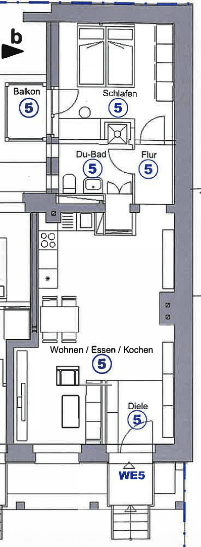 1 bedroom with open-plan kitchen flat to rent, 52 m², Pforzheim, Baden-Württemberg 1 bedroom with open-plan kitchen flat to rent, 52 m², Pforzheim, Baden-Württemberg