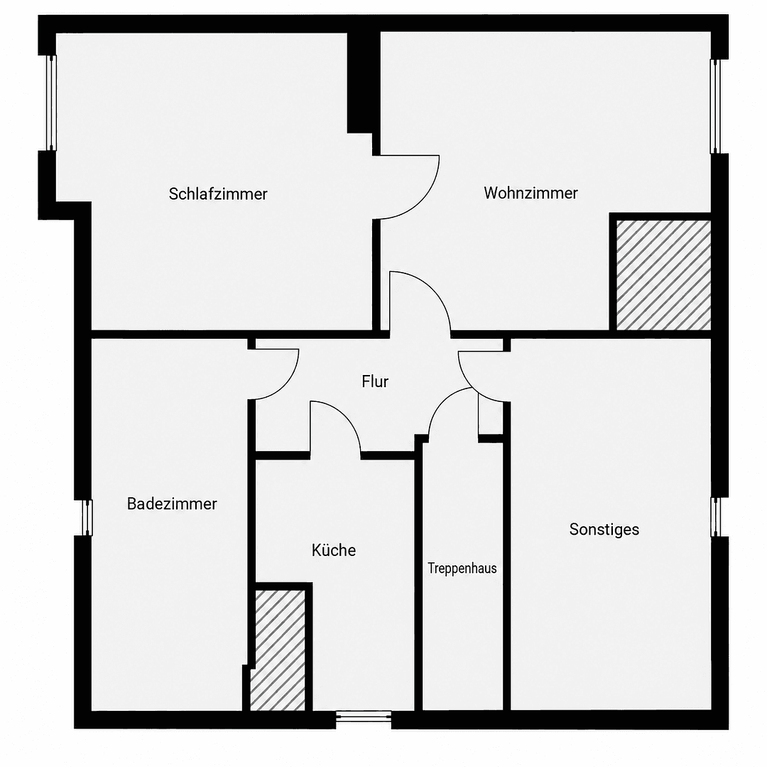 1 bedroom with open-plan kitchen flat to rent, 51 m², Eberswalde, Brandenburg 1 bedroom with open-plan kitchen flat to rent, 51 m², Eberswalde, Brandenburg