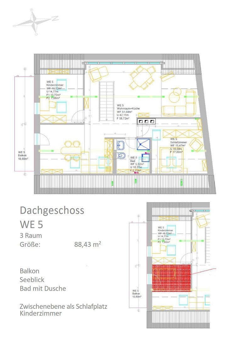 3 bedroom flat to rent, 86 m², Gutzmannstraße 8, Teupitz, Brandenburg 3 bedroom flat to rent, 86 m², Gutzmannstraße 8, Teupitz, Brandenburg