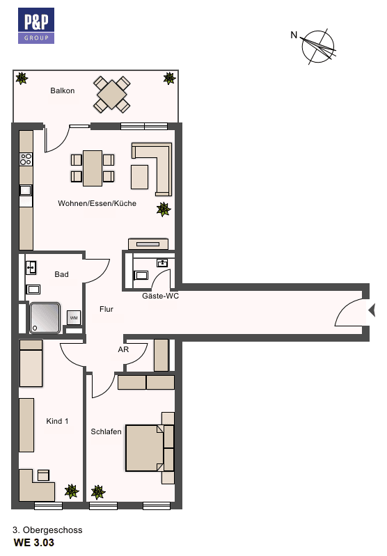 3 bedroom flat to rent, 90 m², Lange Straße 65, Fürth, Bavaria 3 bedroom flat to rent, 90 m², Lange Straße 65, Fürth, Bavaria