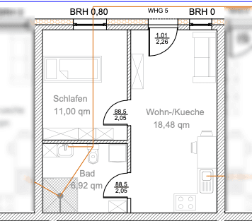 2 bedroom flat to rent, 40 m², Diepenau, Lower Saxony 2 bedroom flat to rent, 40 m², Diepenau, Lower Saxony