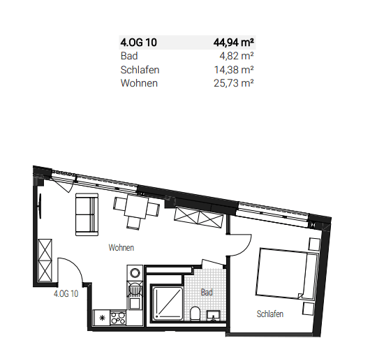 2 bedroom flat to rent, 45 m², Steinbühler Straße 4-6, Nürnberg, Bavaria 2 bedroom flat to rent, 45 m², Steinbühler Straße 4-6, Nürnberg, Bavaria