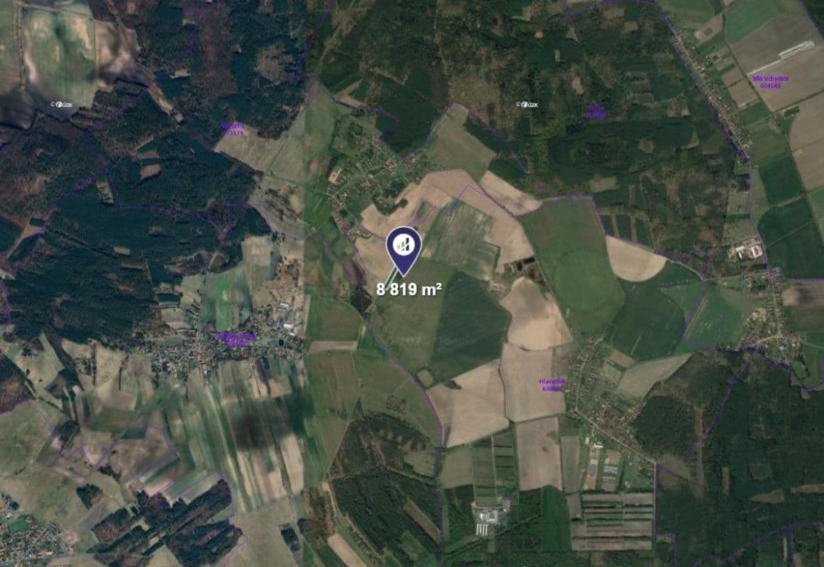 plot for sale, 3,376 m², Hlavečník, Pardubický Region plot for sale, 3,376 m², Hlavečník, Pardubický Region