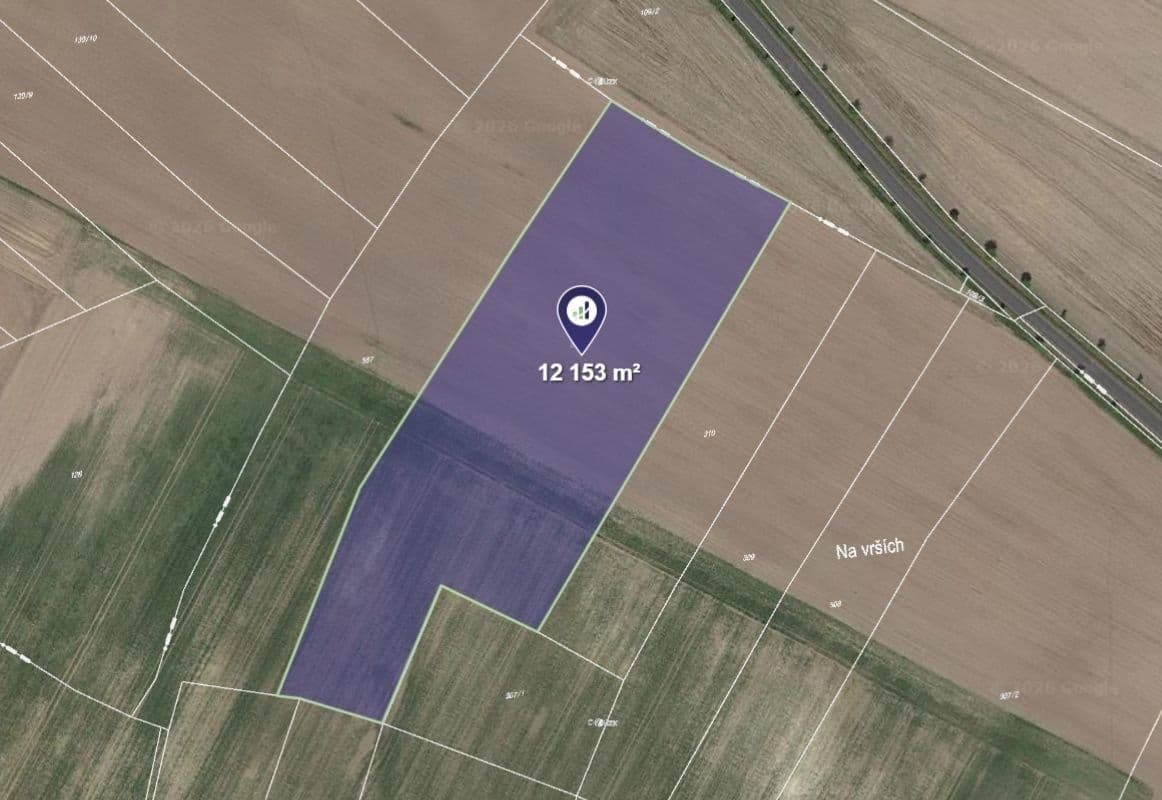 plot for sale, 4,652 m², Hlavečník, Pardubický Region plot for sale, 4,652 m², Hlavečník, Pardubický Region