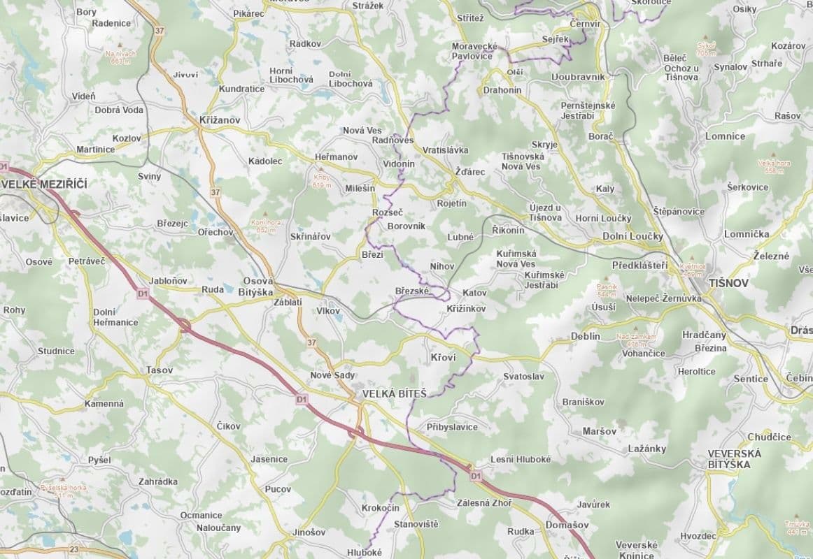 plot for sale, 1,924 m², Katov, Jihomoravský Region plot for sale, 1,924 m², Katov, Jihomoravský Region