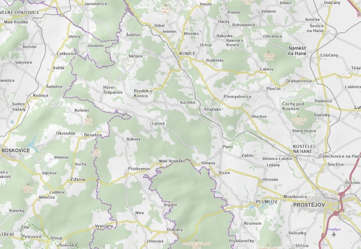 plot for sale, 4,204 m², Lipová, Olomoucký Region plot for sale, 4,204 m², Lipová, Olomoucký Region