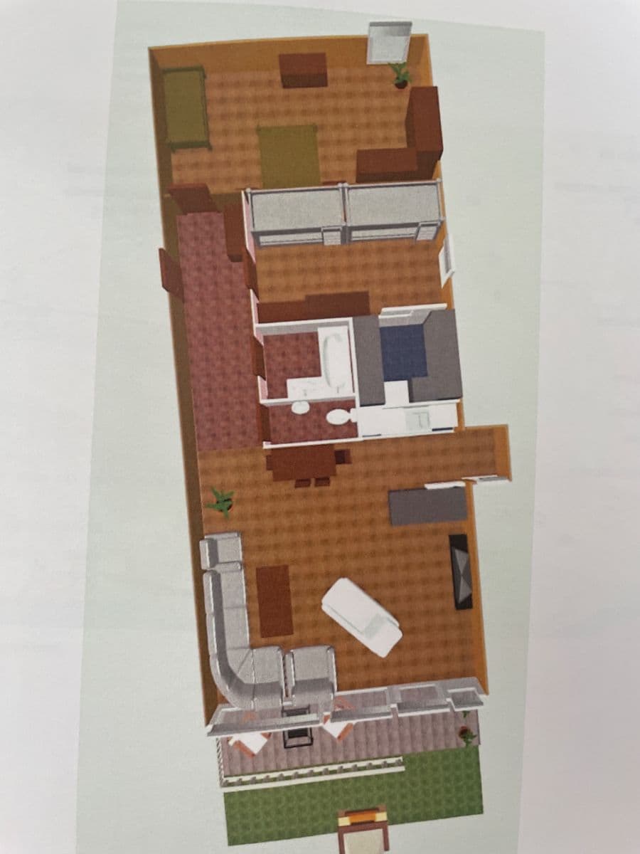 2 bedroom with open-plan kitchen flat to rent, 83 m², Vřesová, Prague, Prague 2 bedroom with open-plan kitchen flat to rent, 83 m², Vřesová, Prague, Prague