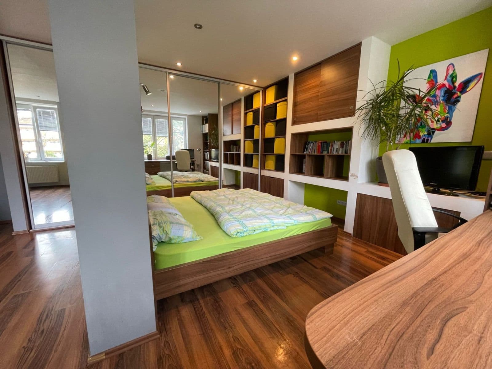 1 bedroom with open-plan kitchen flat to rent, 64 m², Kuldova, Brno, Jihomoravský Region 1 bedroom with open-plan kitchen flat to rent, 64 m², Kuldova, Brno, Jihomoravský Region