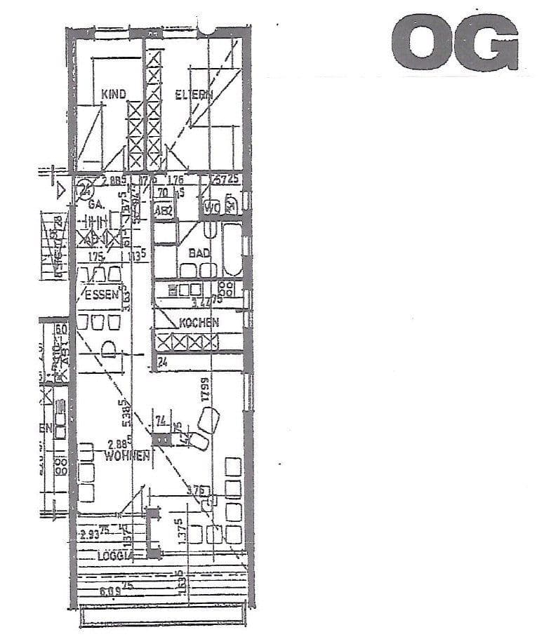 3 bedroom flat to rent, 110 m², Osnabrück, Lower Saxony 3 bedroom flat to rent, 110 m², Osnabrück, Lower Saxony