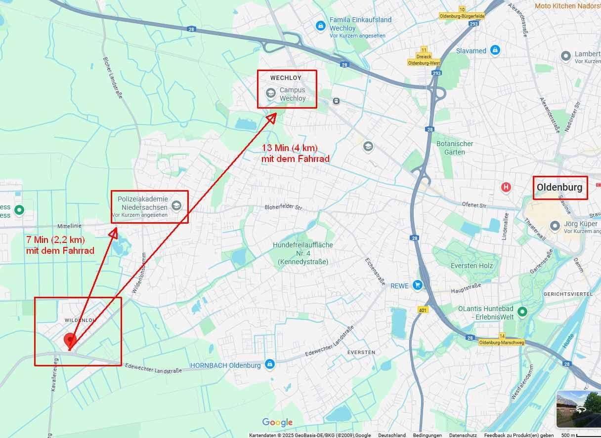 3 bedroom flat to rent, 59 m², Wildenlohsdamm 2, Edewecht, Lower Saxony 3 bedroom flat to rent, 59 m², Wildenlohsdamm 2, Edewecht, Lower Saxony