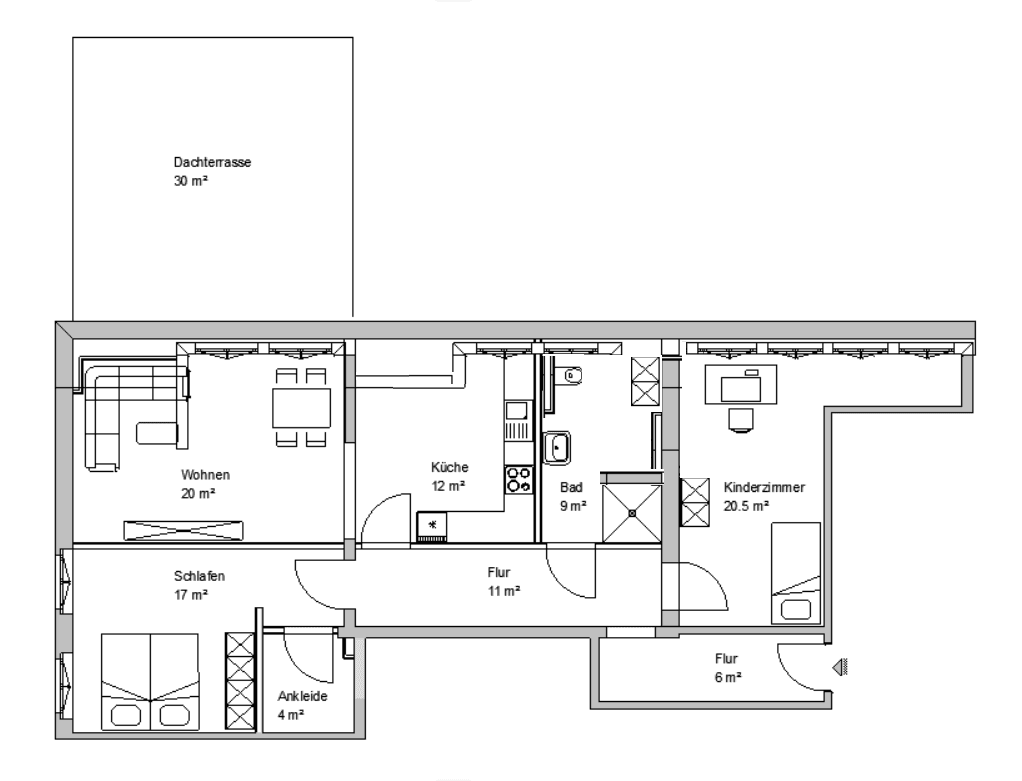 2 bedroom with open-plan kitchen flat for sale, 130 m², Schlaurother Str. 10, Görlitz, Saxony 2 bedroom with open-plan kitchen flat for sale, 130 m², Schlaurother Str. 10, Görlitz, Saxony