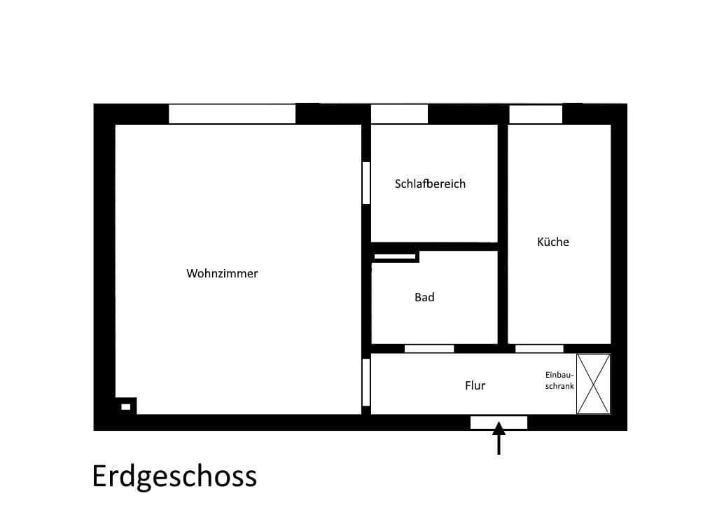 Studio flat to rent, 43 m², Bad Steben, Bavaria Studio flat to rent, 43 m², Bad Steben, Bavaria
