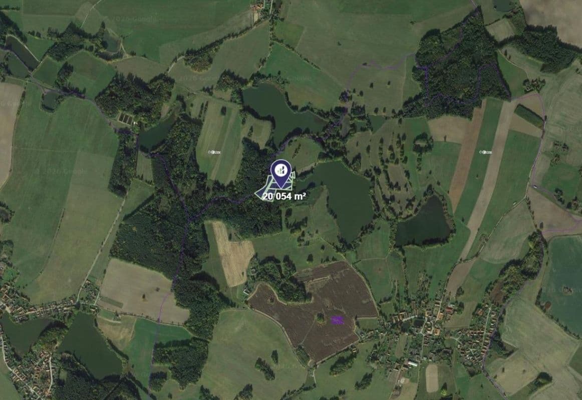 plot for sale, 20,054 m², Stříbřec, Jihočeský Region plot for sale, 20,054 m², Stříbřec, Jihočeský Region