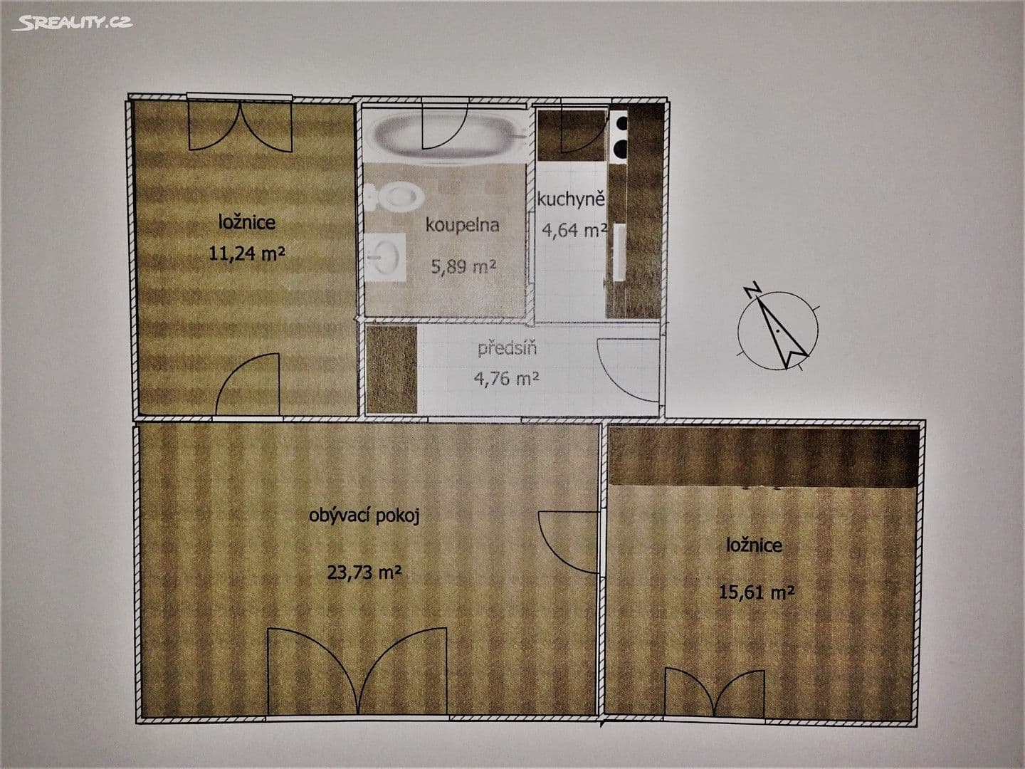 2 bedroom with open-plan kitchen flat to rent, 58 m², Týnec nad Sázavou, Středočeský Region 2 bedroom with open-plan kitchen flat to rent, 58 m², Týnec nad Sázavou, Středočeský Region
