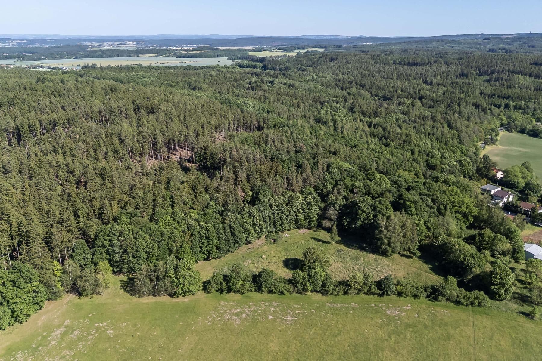 plot for sale, 4,612 m², Hluboš, Středočeský Region plot for sale, 4,612 m², Hluboš, Středočeský Region