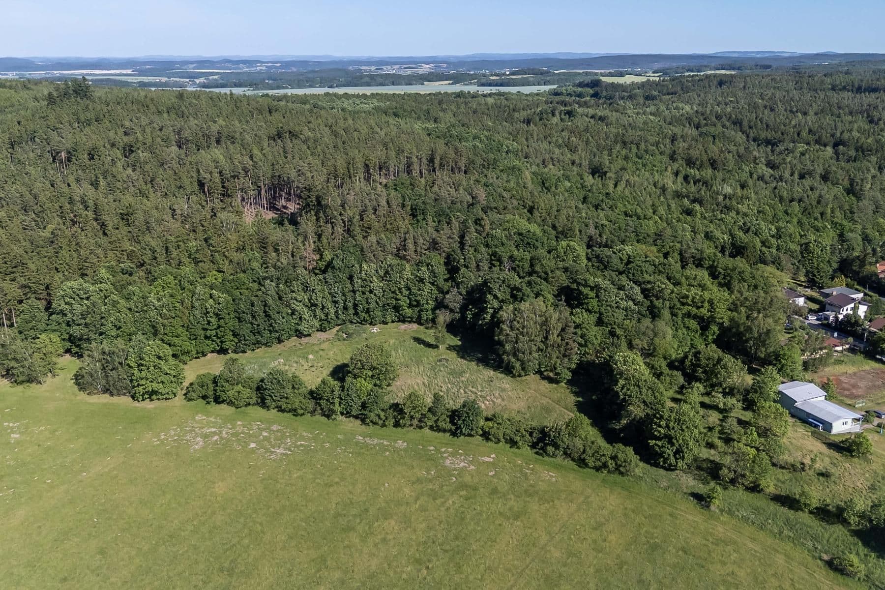 plot for sale, 4,612 m², Hluboš, Středočeský Region plot for sale, 4,612 m², Hluboš, Středočeský Region